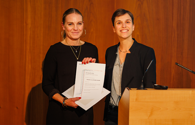 Lauréate du Prix Qualife 2024 de la Formation continue