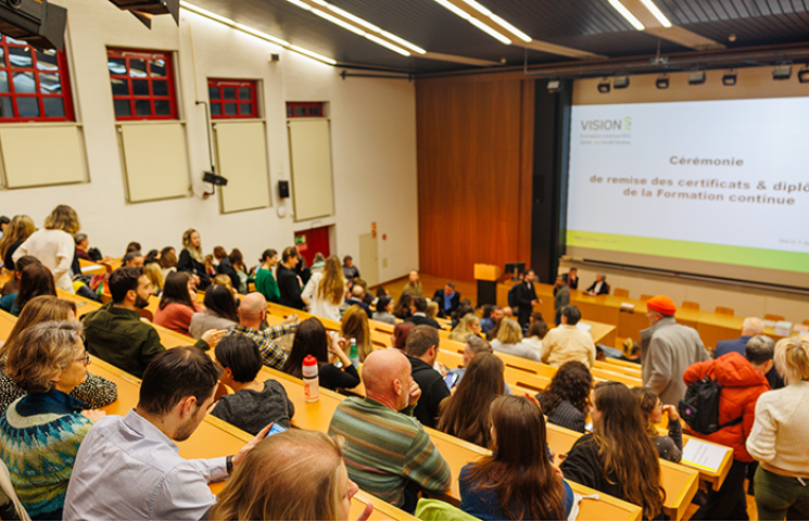 Formation continue cérémonie de remise des diplômes décembre 2024