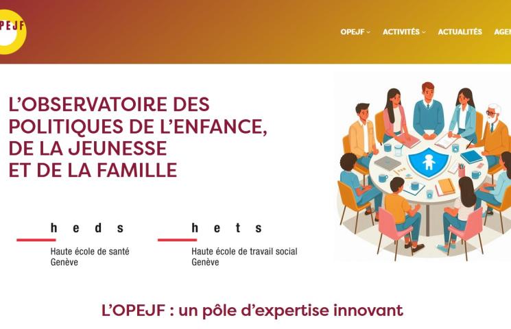 Page d'accueil site OPEJF
