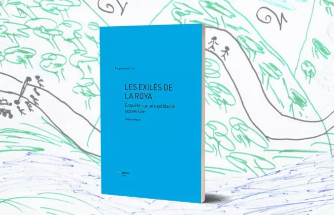 Dessin d'une personne en exil - Les exilés de la Roya - GST14 - éditions ies 