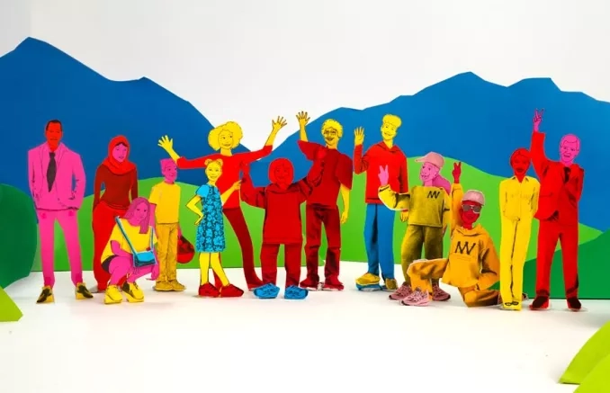 Image extraite du film d'animation Ma voix en images