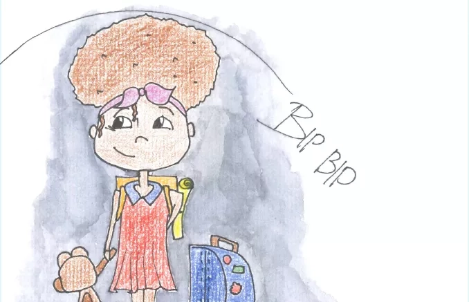 Illustration Livre illustré Lila et sa nouvelle maison