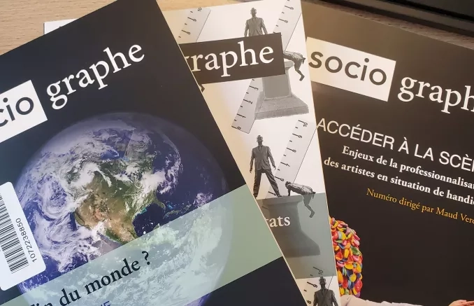 Photo de plusieurs numéros de sociographe 