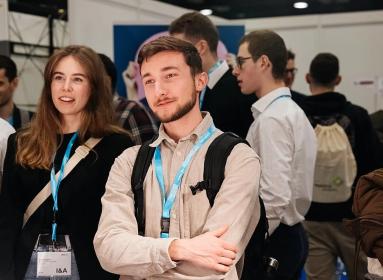 Etudiant-es au Forum HES-SO
