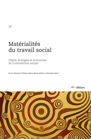 Couverture du livre Matérialités du travail social – IES33 - Editions ies